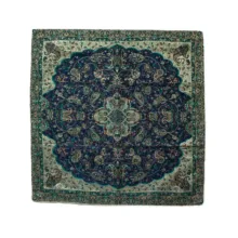 رومیزی ترمه نگین خاتم طرح شاه عباسی یزد کد ya90242102