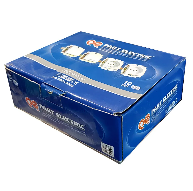 پریز برق پارت الکتریک مدل Azin مجموعه 3 عددی