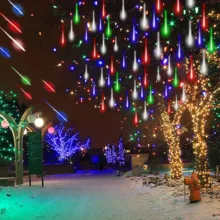 ریسه آبشاری مدل بارانی مجموعه 8 عددی