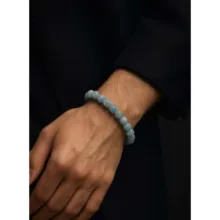 دستبند سنگی بونیکا مدل آکوامارین
