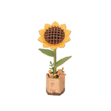 ساختنی 86 تکه مدل گل Sunflower