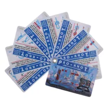 بازی آموزشی مدل فلش کارت گره های کوهنوردی و کمپینگ  مجموعه 9 عددی