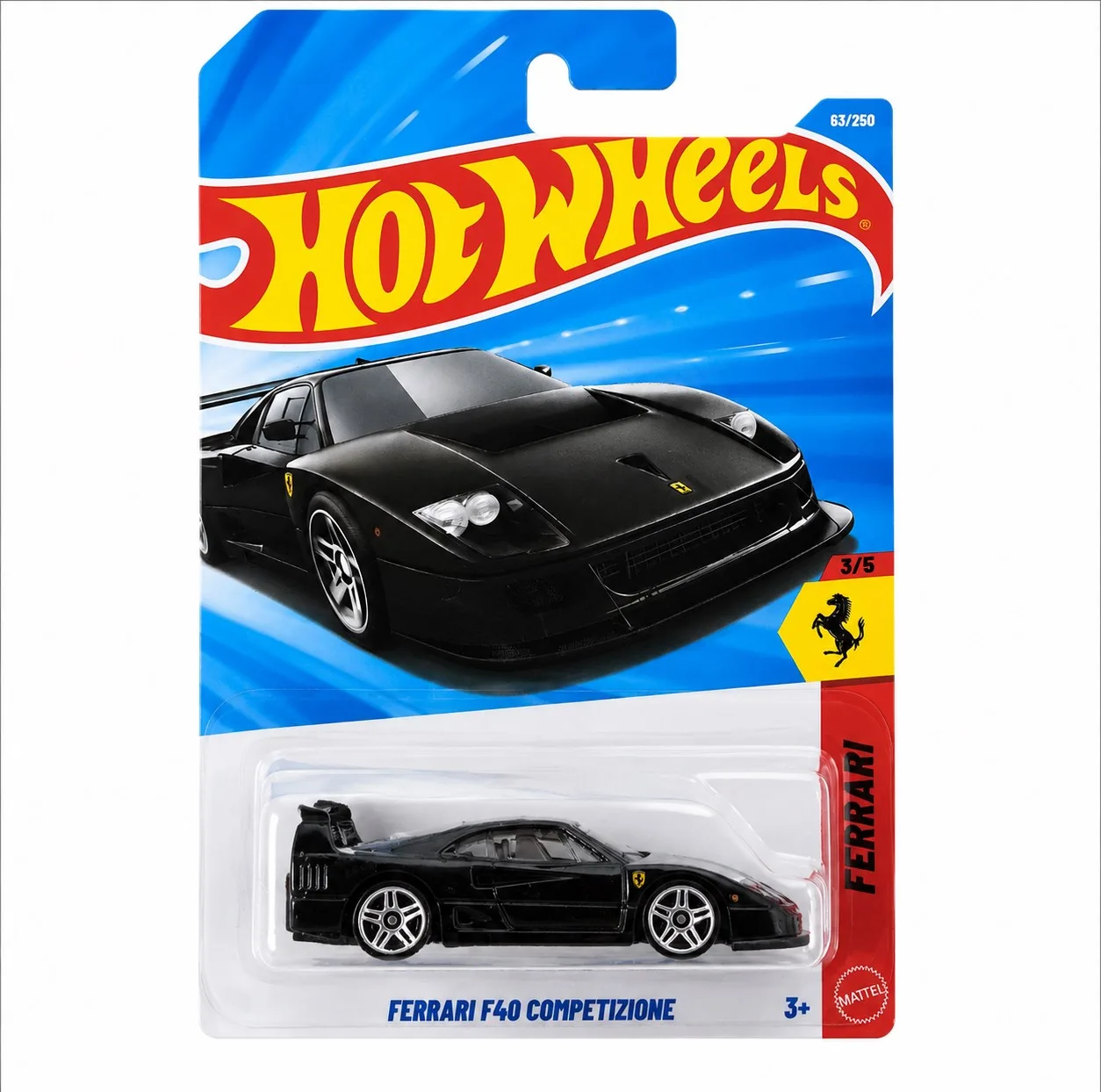 ماکت ماشین هات ویلز مدل HW Ferrari F40 Competizione