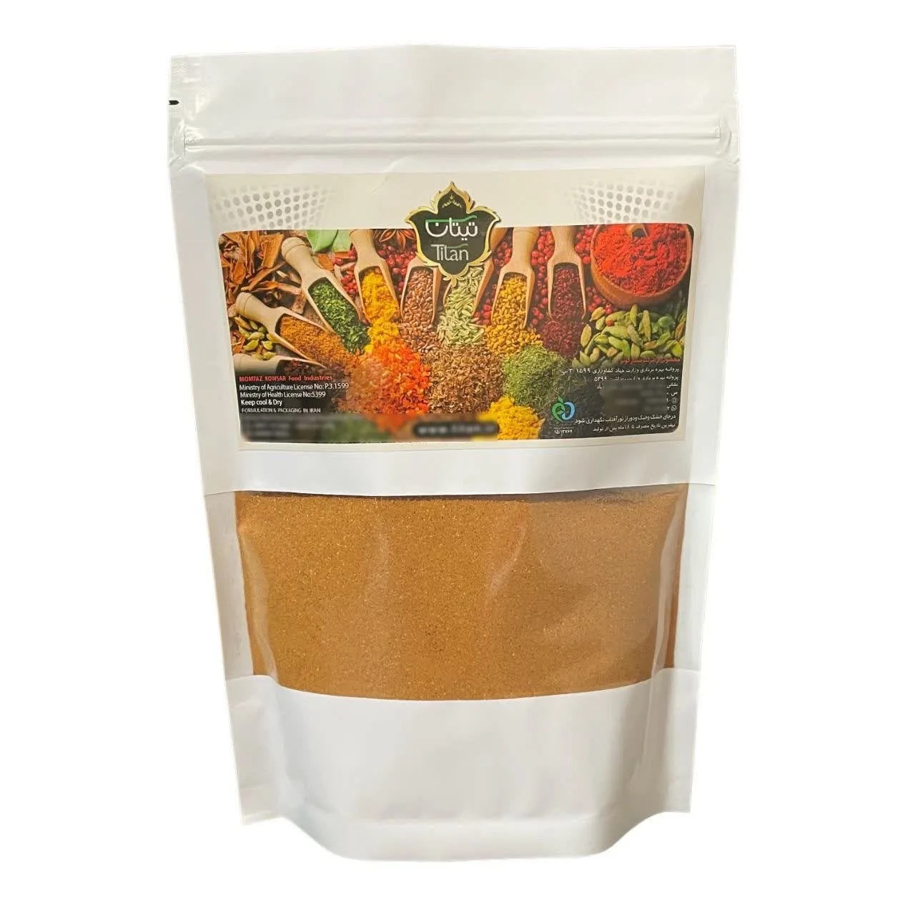 ادویه تندوری تیتان - 1 کیلوگرم