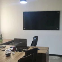 تخته وایت برد شیشه‌ ای عکسنگ مدل AXANG -1280 سایز 120x80 سانتی متر