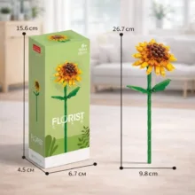 ساختنی 150 تکه لیلیبرادر مدل گل آفتابگردان طرح SUNFLOWER
