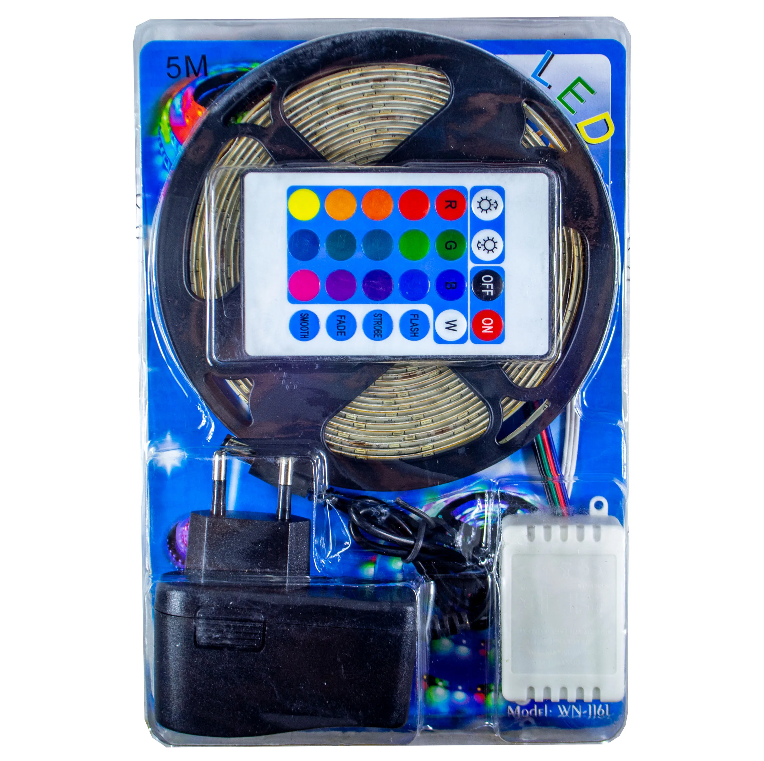 ریسه ال ای دی مدل RGB-remote طول 5 متر