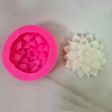 قالب شمع مدل گل کوکب کد C09cm
