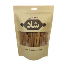 چوب دارچین لوله ای صنایع غذایی شاد – 400 گرم