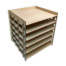 کازیه مدل چوبی رومیزی کد KT71