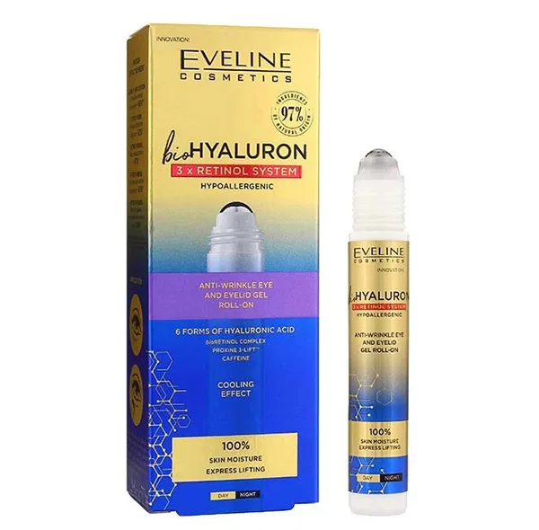 ژل ضد چروک دور چشم اولاین مدل Bio Hyaluron حجم 15 میلی لیتر