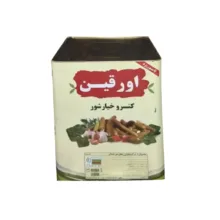 خیارشور ریز سرکه‌ای، نمکی - 16 کیلوگرم