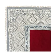 رومیزی مخمل مدل سنتی R100