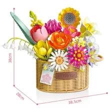 ساختنی 1245تکه مدل دسته گل کد 2234