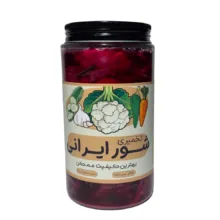 شور تخمیری ایرانی فروانا پروبیوتیک بدون سرکه – 800 گرم