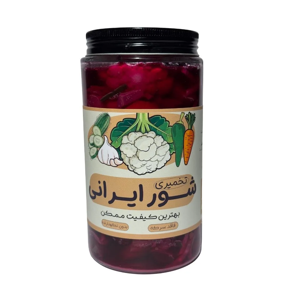 شور تخمیری ایرانی فروانا پروبیوتیک بدون سرکه - 800 گرم