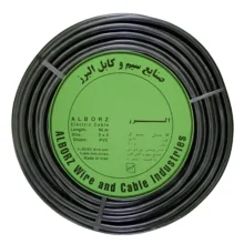 کابل برق افشان 2 در 4 البرز مدل PVC