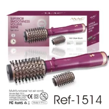 سشوار برس‌دار چرخشی حرفه‌ای 1000 وات مک‌استایلر مدل Ref1514
