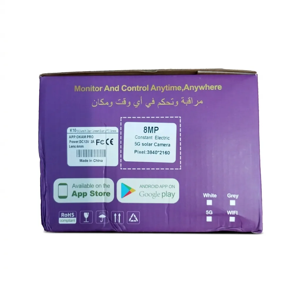 دوربین مداربسته تحت شبکه مدل K10 سیمکارتی
