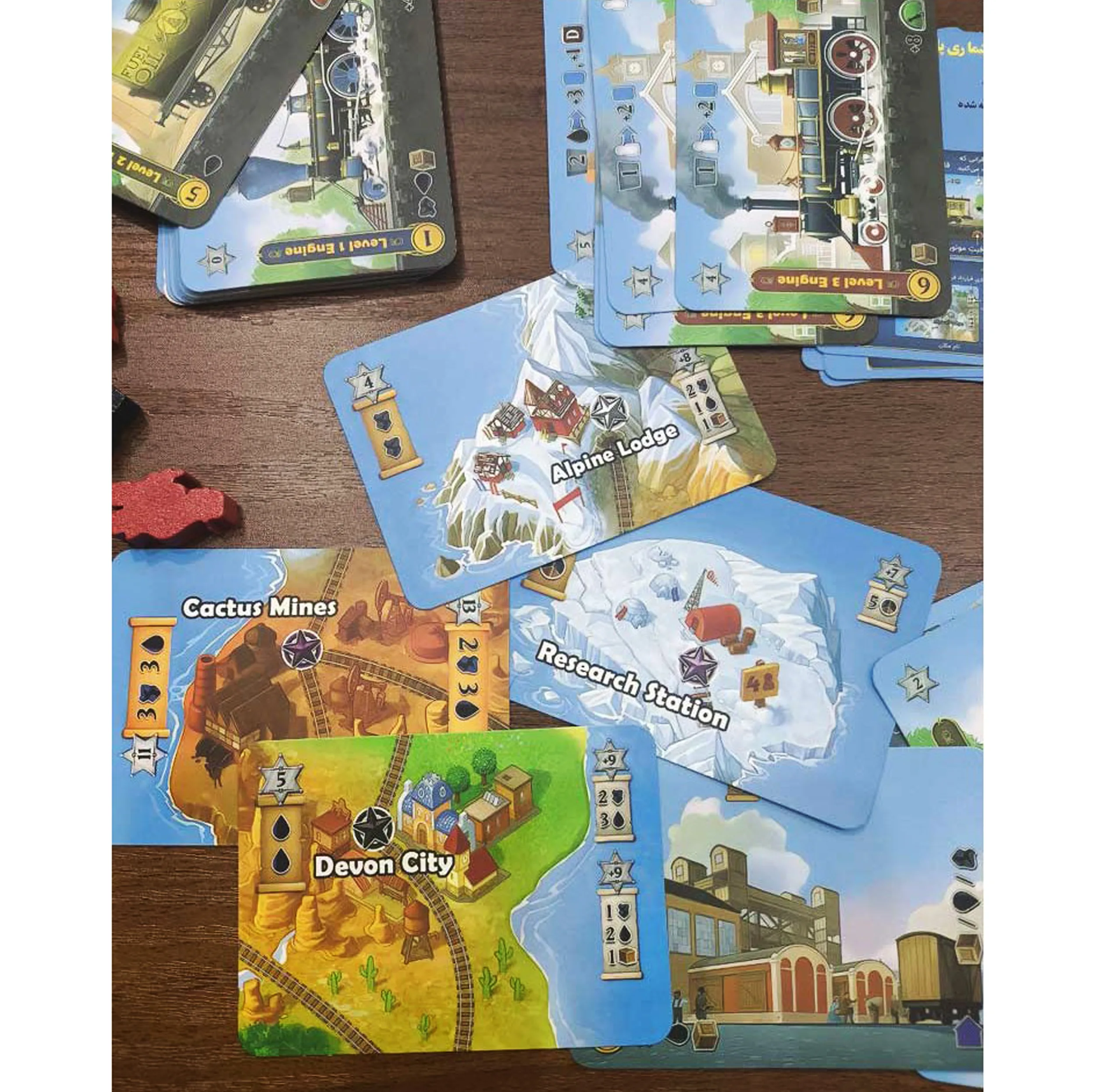 بازی فکری مدل جزیره قطارها Isle of Trains
