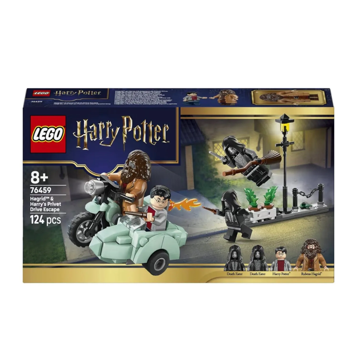 لگو 124 تکه سری هری پاتر مدل Hagrid & Harry's Privet Drive Escape کد 76459