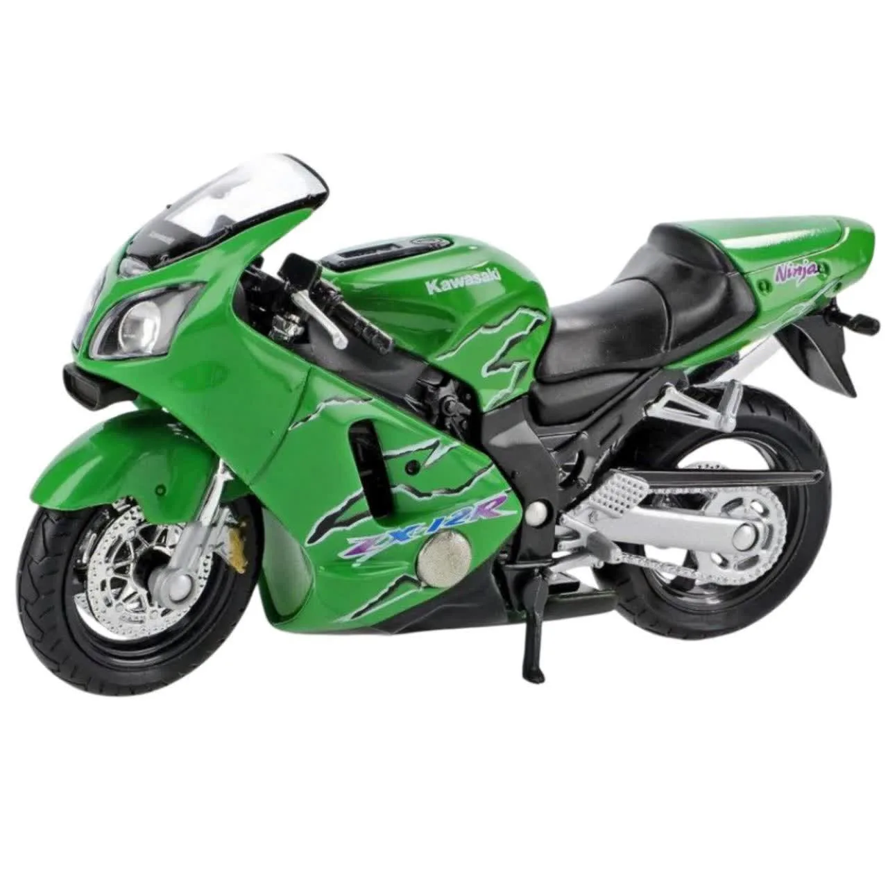 موتور بازی ناب سل مدل کاوازاکی فلزی ولی مدل KAWASAKI NINJA ZX-12R WELLY