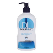 کرم مرطوب کننده دست و صورت درمالیفت مدل Hydralift مناسب پوست‌های خشک حجم 400 میلی‌لیتر