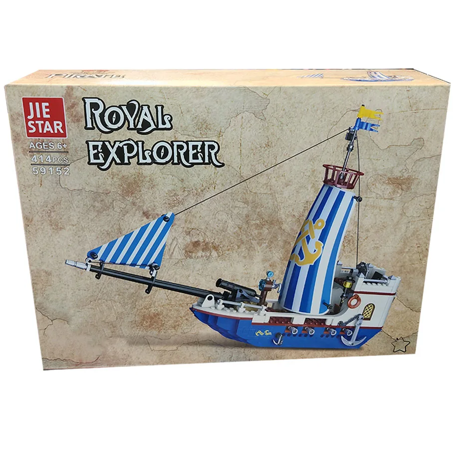 ساختنی 414 قطعه ژی استار مدل Royal Explorer کد 59152