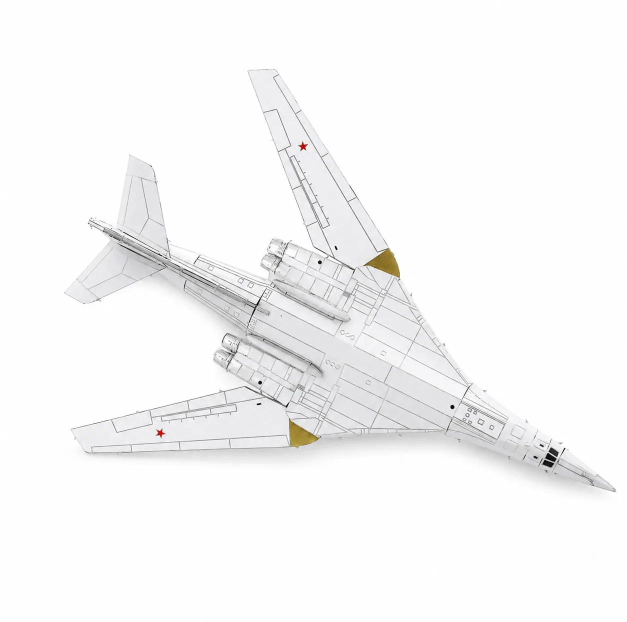 ساختنی 53 تکه پیسکول مدل TU-160 Bomber