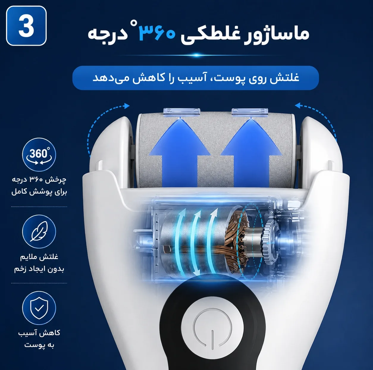 سنگ پا برقی مدل USZK-08