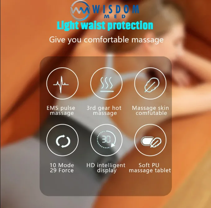 ست لاغری ویزدام مد مدل full body EMS heating بسته 2 عددی