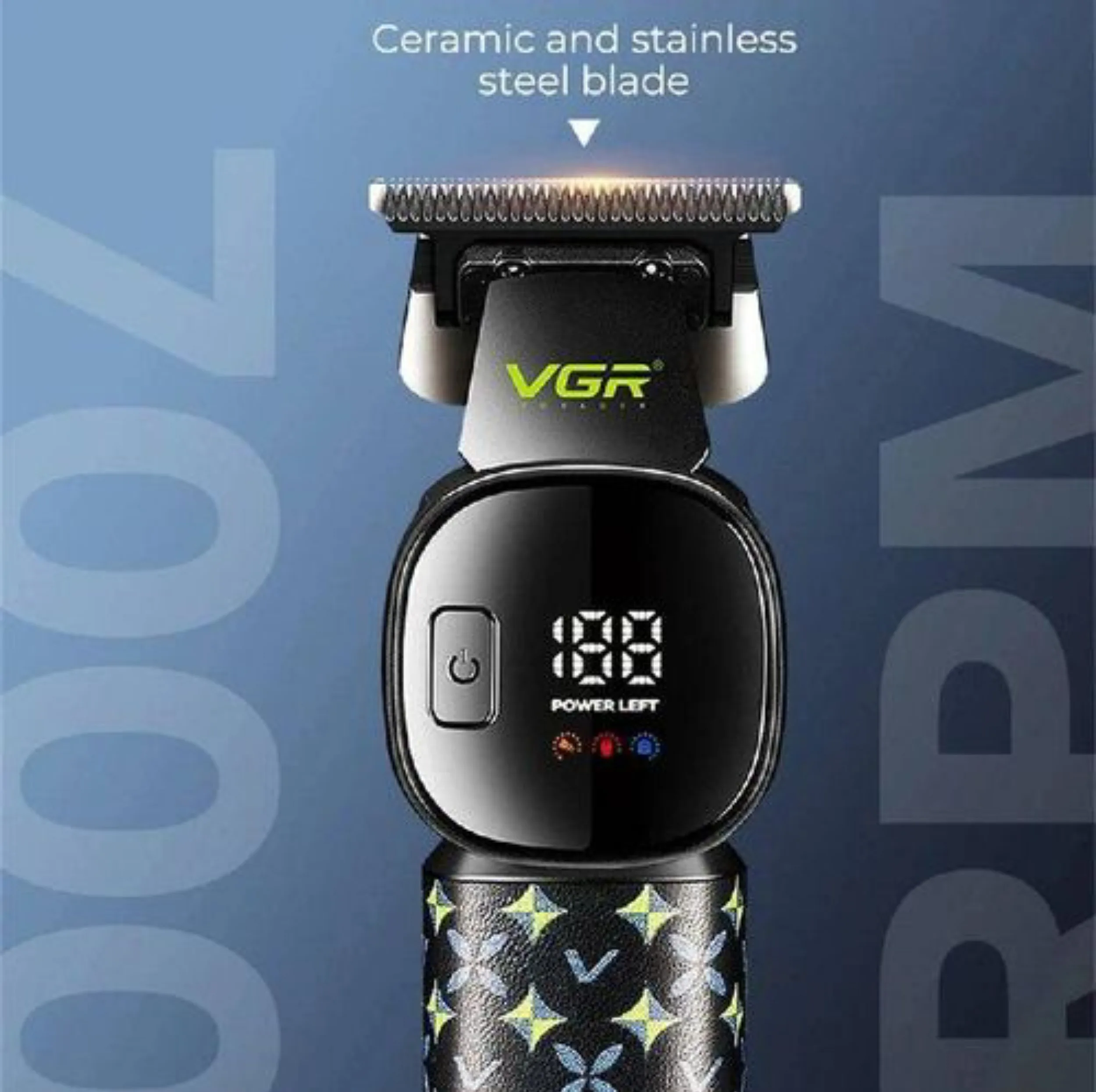 ماشین اصلاح موی سر و صورت شارژی وی جی ار مدل V-185