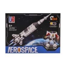 ساختنی 135 تکه گریت فریند مدل space rocket-2in1 کد 123-1