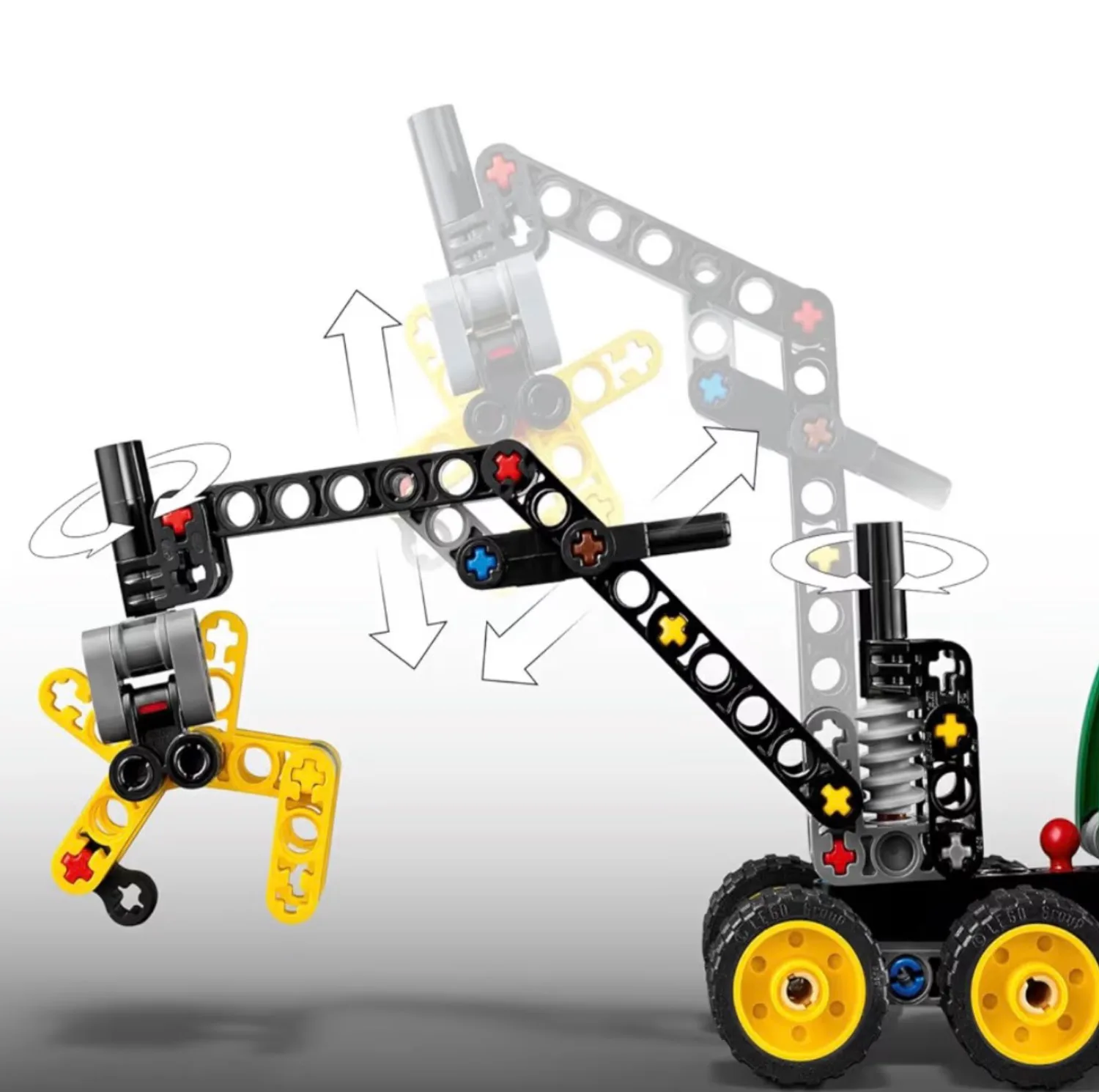 لگو 42218 سری Technic مدل John Deere 1470H Wheeled Harvester