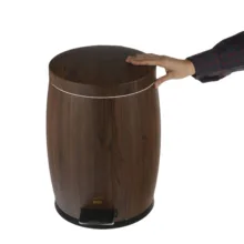 سطل زباله پدالی بهازکالا مدل خمره ای