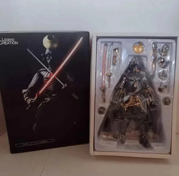 اکشن فیگور مدل دارث ویدر سامورایی Samurai General Darth Vader از سری فیلم استار وارز ارتفاع 18 سانتیمتر