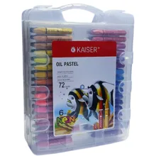 پاستل روغنی 72 رنگ کایزر کد SK465