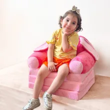 مبل کودک مدل تختخواب شو طرح خرگوش کد 01