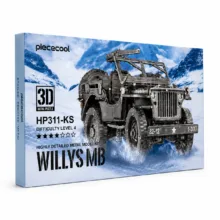 ساختنی 369 تکه پیسکول مدل Willys MB
