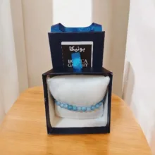 دستبند سنگی بونیکا مدل آکوامارین