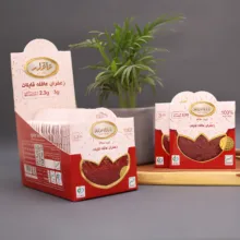 زعفران پاکتی عاقله - 2.3 گرم بسته 25 عددی