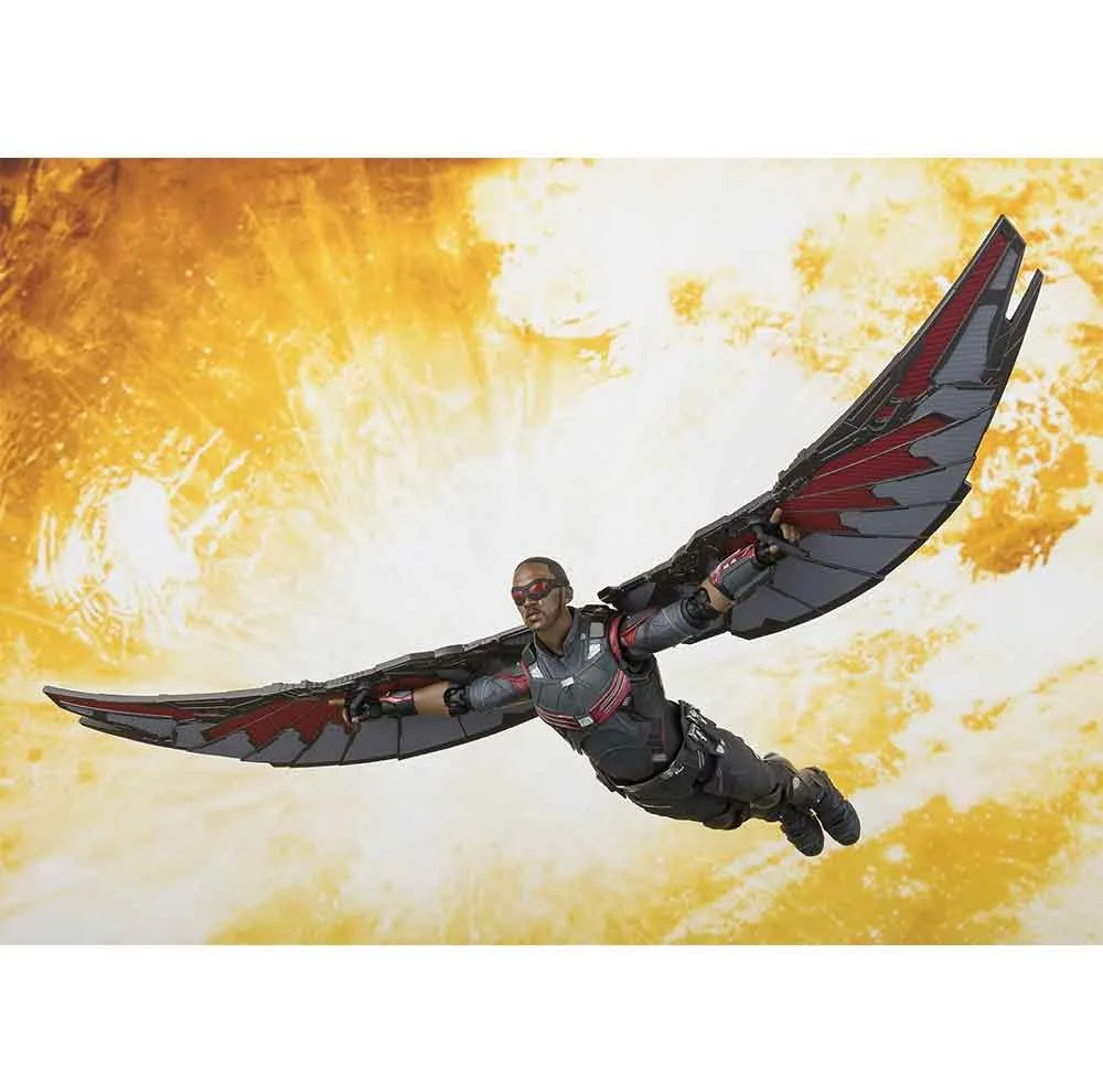 اکشن فیگور مدل فالکون طرح Falcon Avengers Infinity War SHF ارتفاع 15 سانتیمتر