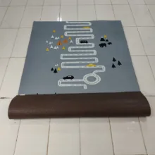 فرش پارچه ای مدل کودک کد A649