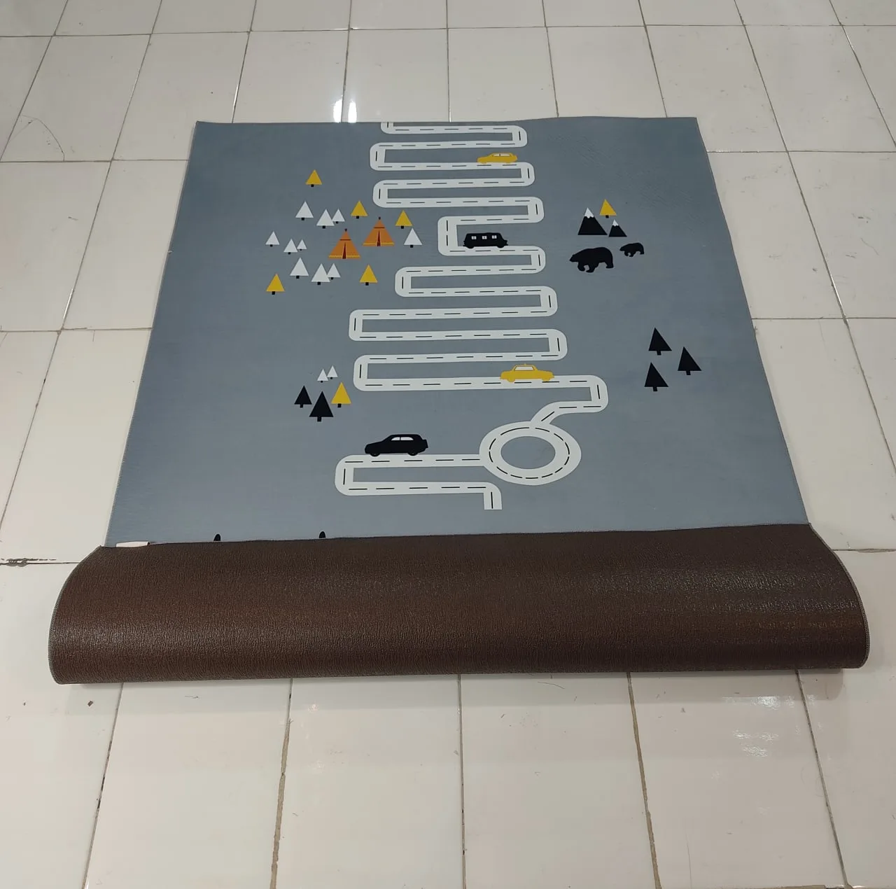 فرش پارچه ای مدل کودک کد A649