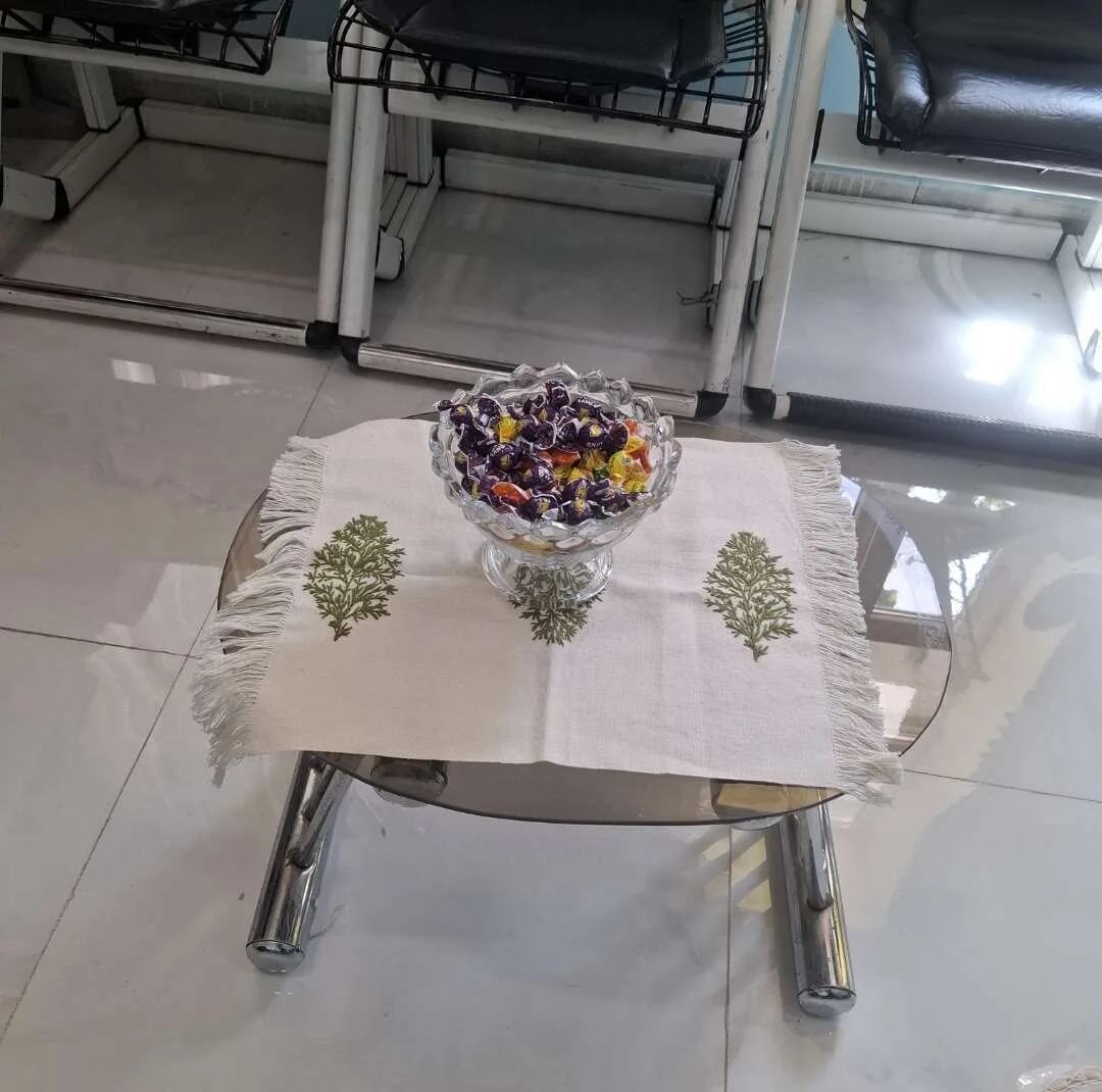 رومیزی سوزن دوزی طرح شوید