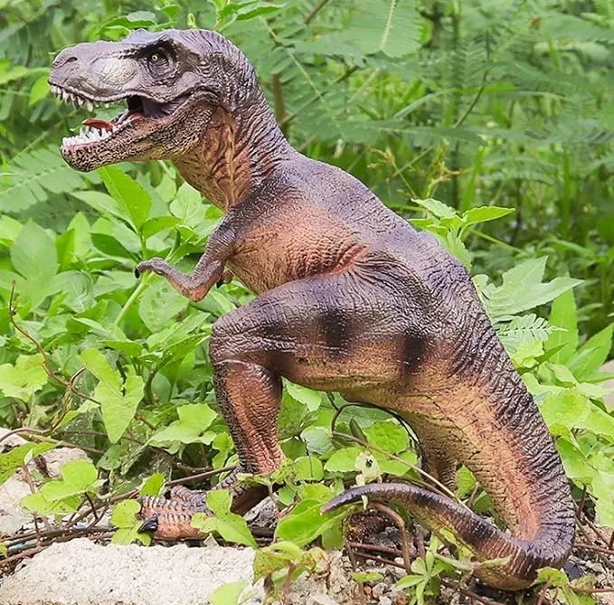 اکشن فیگور مدل فک متحرک طرح Tyrannosaurus Rex کد J72 ارتفاع 17 سانتیمتر