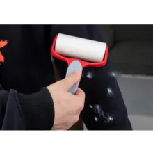 پرزگیر لباس لیائو پرفکت لایف مدل LINT ROLLER-175 طرح دستی بسته 5 عددی