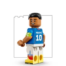 لگو 490 تکه سری Collectible مدل Kylian Mbappe کد 43013