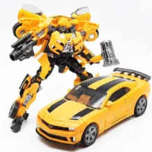 اکشن فیگور مدل ترنسفورمر بامبلبی طرح Transformer Bumblebee 8803 ارتفاع 18 سانتیمتر