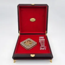زعفران کادویی عاقله - 2 گرم به همراه هل - 50 گرم
